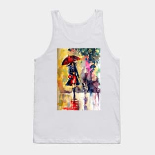 Walk with dog Tank Top